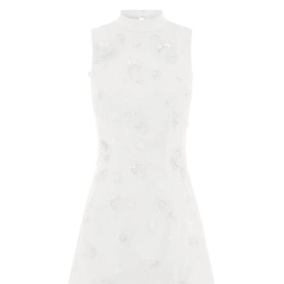 Clio Peppiatt Scatter Floral Shift Dress - Picture 1 of 7